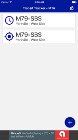 Transit Tracker - MTA screenshot