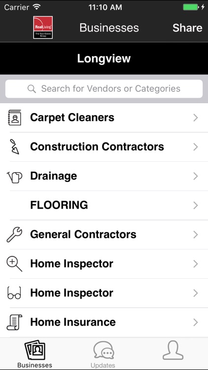 Real Living Preferred Vendors