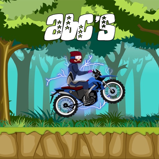 Ninja Motorbiker ABC's Learning Runner Icon