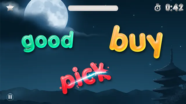 Sight Words Ninja - Slicing Game to Learn to Read screenshot 2