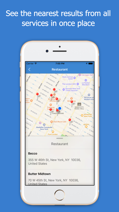 Screenshot #2 pour Nearby - Find Anything Around You