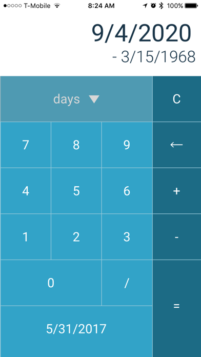 Screenshot #2 pour Date Calculator PW