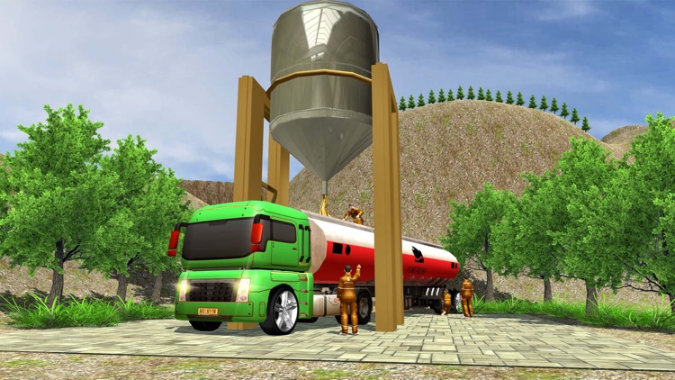 Oil Tanker Truck Offroad Fuel Transporter screenshot-3