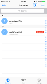 DISPEER - Anonymous Messenger screenshot