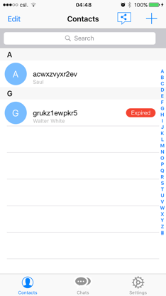 DISPEER - Anonymous Messenger screenshot 4