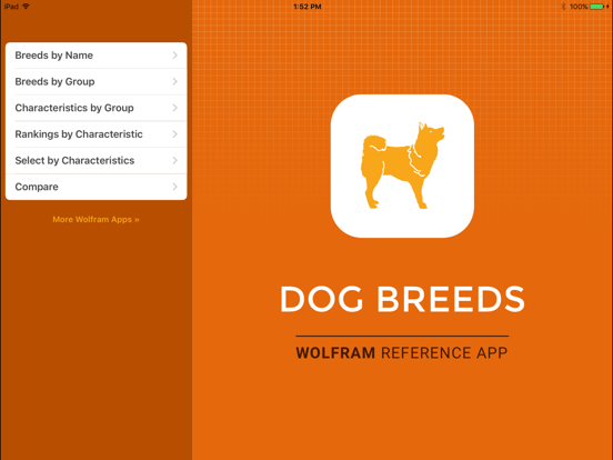 Screenshot #4 pour Wolfram Dog Breeds Reference App