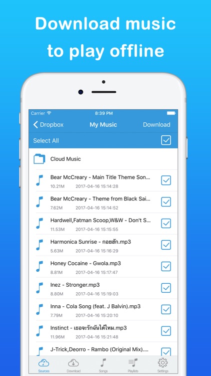Cloud Music Pro - Offline Songs & Music Player screenshot-3
