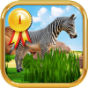 Zebra Safari Animals - Kids Game for 1-8 years old - Pebble Paw AB