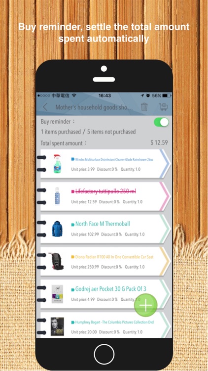 ShopperPro - Shopping list.