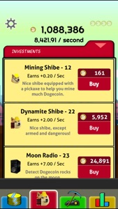 Doge Miner - Doge Coin Clicker screenshot #5 for iPhone