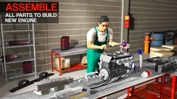 Car Repair Auto Mechanic: Customize & Test Drive