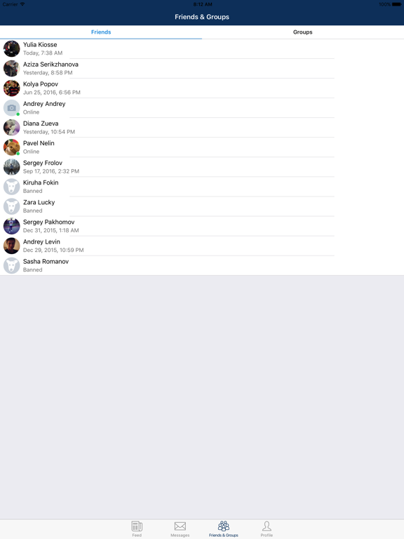 Screenshot #6 pour BMessenger - Client for VKontakte
