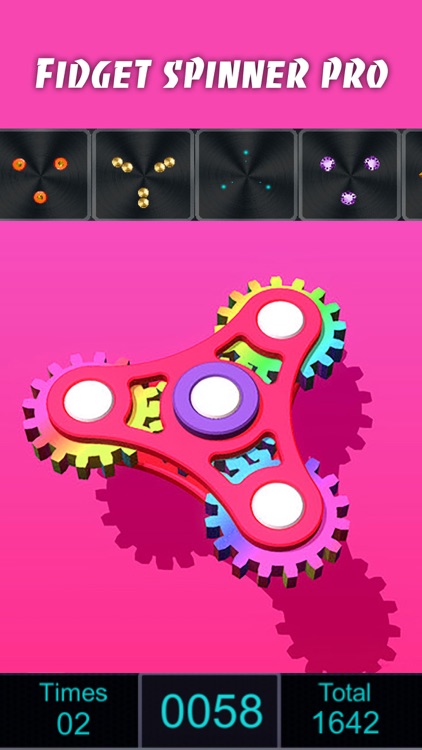 Fidget spinner - edit all function