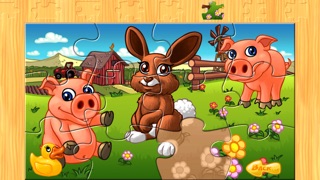 子供のための動物のパズル 農場 Animal Puzzleのおすすめ画像1