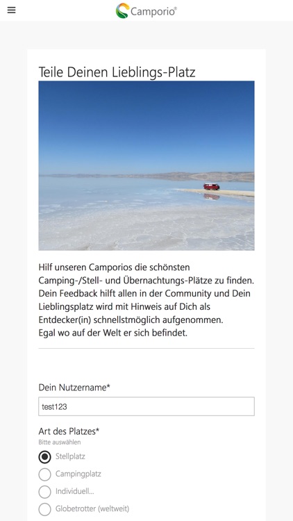 Camporio Die Camper-Community