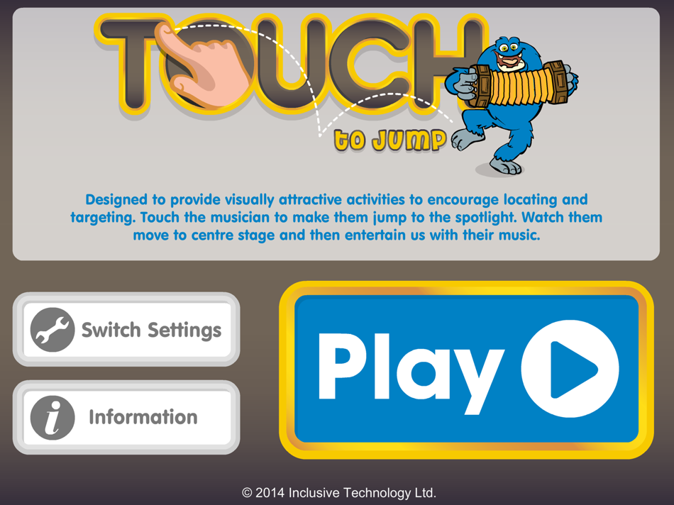 #1. Touch to Jump (iOS) By: Inclusive Technology Ltd
