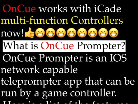 Screenshot #4 pour OnCue Prompter