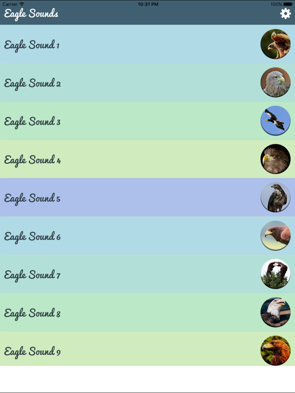 Screenshot #4 pour Eagle sounds – Bald Sound