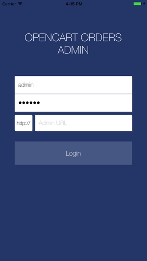 OpenCart Admin