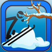 Stick-Man Safari Winter Ski Extreme Game