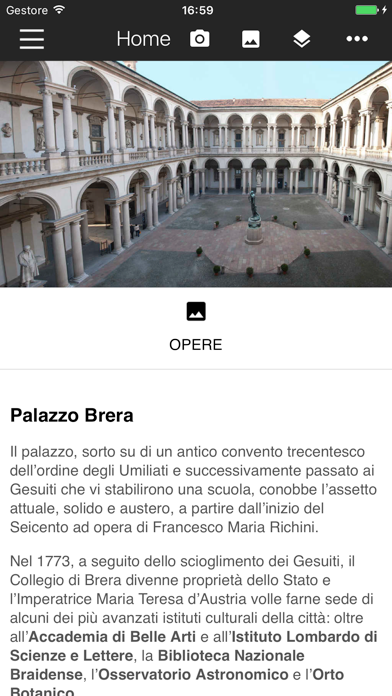 Screenshot #1 pour Pinacoteca di Brera
