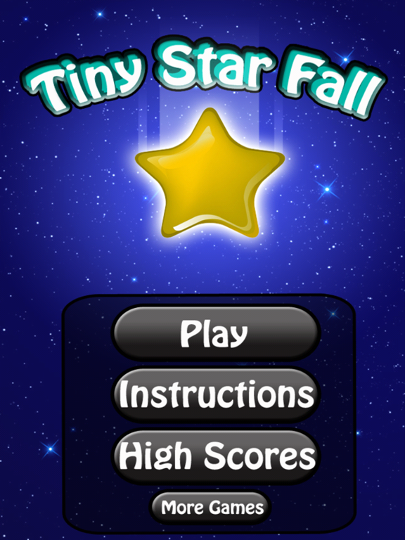 Tiny Star Fall iPad screenshot 2 - Education app