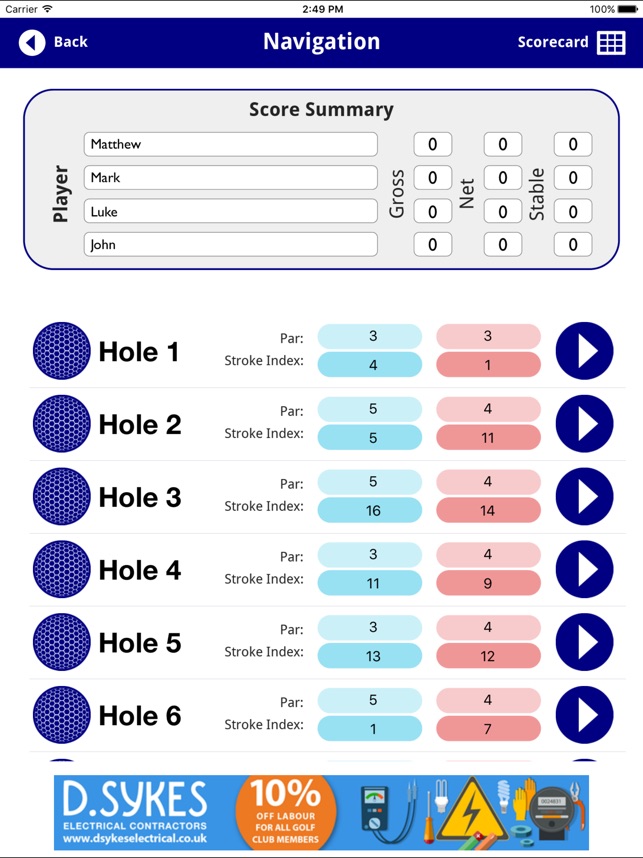 Glencorse Golf Club - Buggy(圖2)-速報App