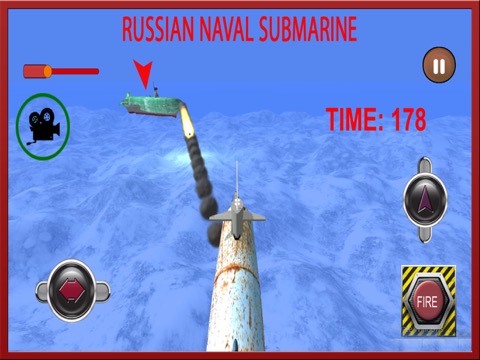 ロシア海軍潜水艦：軍艦シミュレーター3Dのおすすめ画像4