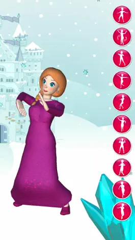 Game screenshot игра Королева танца снег - танцы принцесса hack