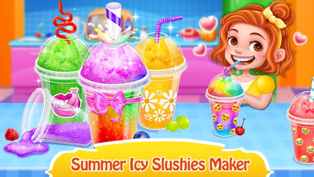 Summer Slushy Maker – Crazy Kids Food Making Games(圖1)-速報App