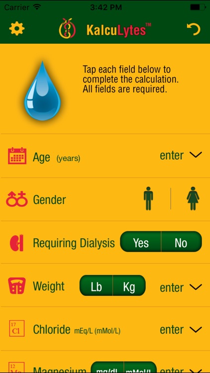 KalcuLytes - Electrolyte Replacement Calculator
