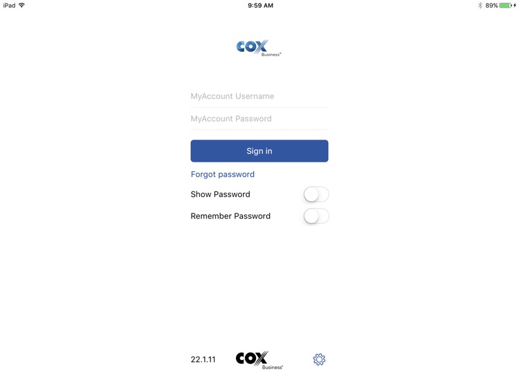 Cox Business UC App for iPad