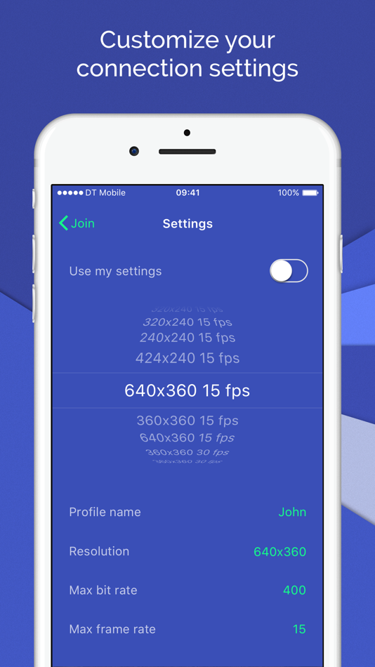 #3. Video calls from DT Mobile (iOS) 由: DreamTeam Mobile LLC