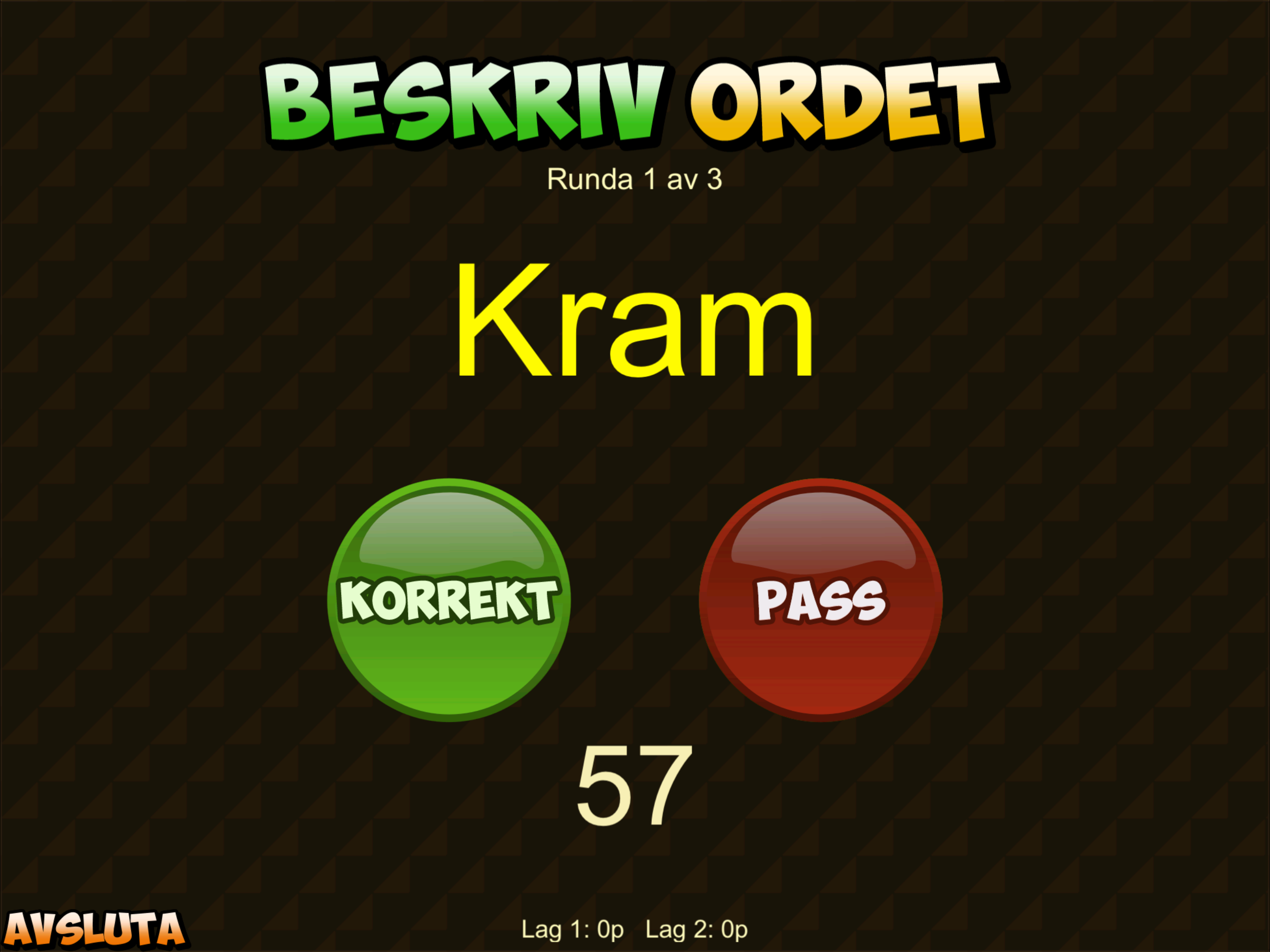 Beskriv Ordet