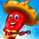 Salsa Swap - match spanish candy puzzle game app icon - Games app for iPhone