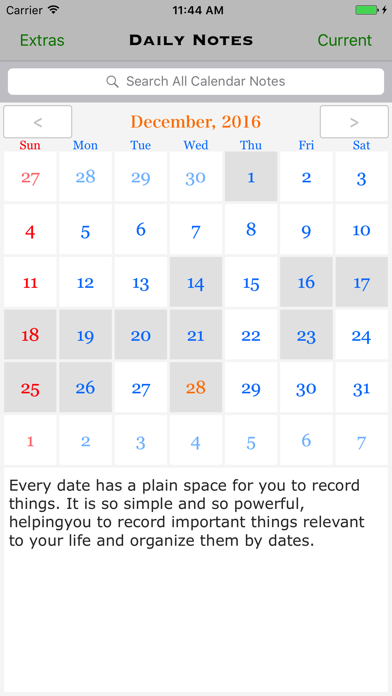 Screenshot #1 pour Daily Notes Planner
