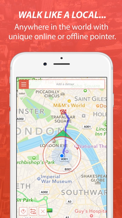 Strydr City Walking Navigation screenshot-0