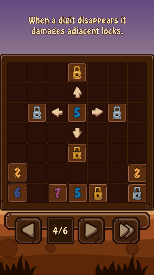 #3. 7Bricks - Complex logical puzzle game with numbers (iOS) By: Pavel Ryzhikov