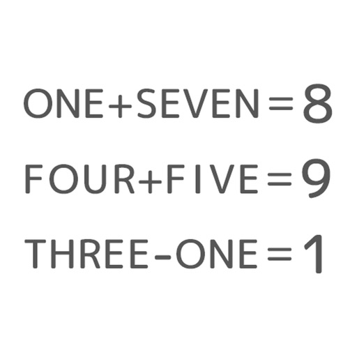 WordsCalc - Mental Arithmetic