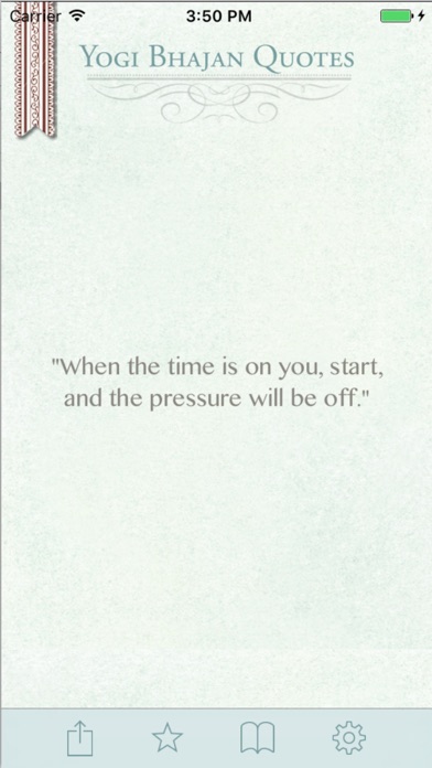 Screenshot #2 pour Quotes by Yogi Bhajan