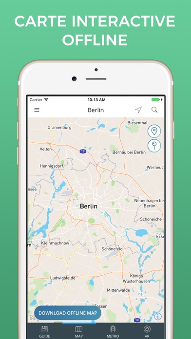 Screenshot #3 pour Berlin Guide Voyage avec Offline Maps