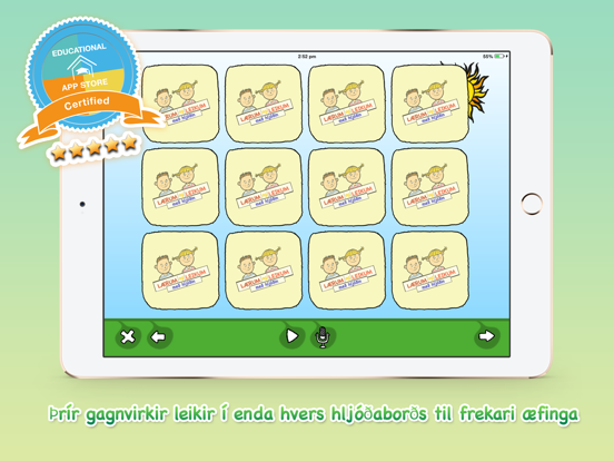 Screenshot #5 for Lærum og leikum með hljóðin - Allt efnið