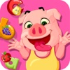小猪佩奇英语学水果-早教儿童游戏
