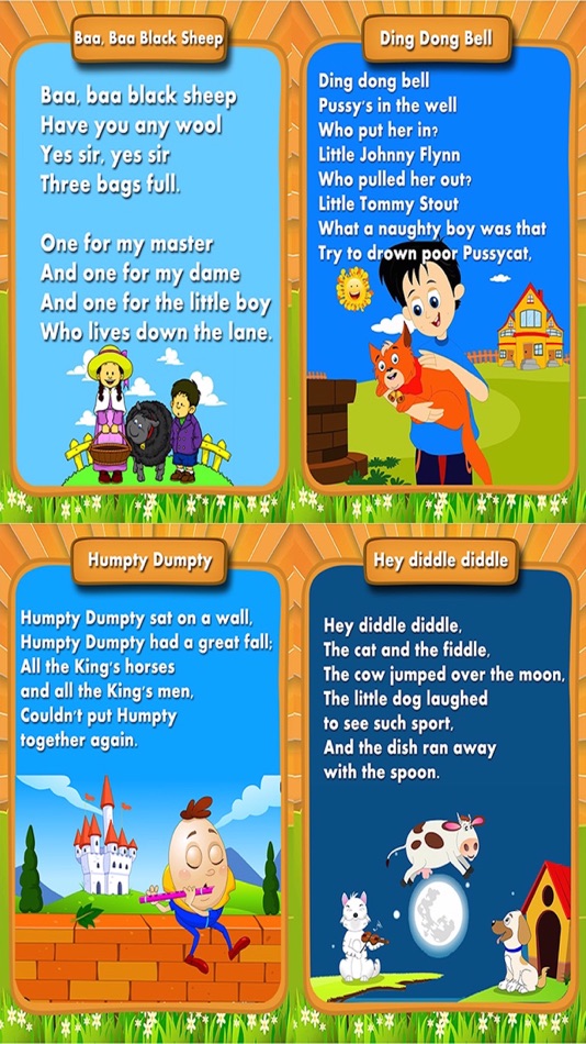 Cute Nursery Rhymes - Rhymes For Toddlers - 1.1 - (iOS)