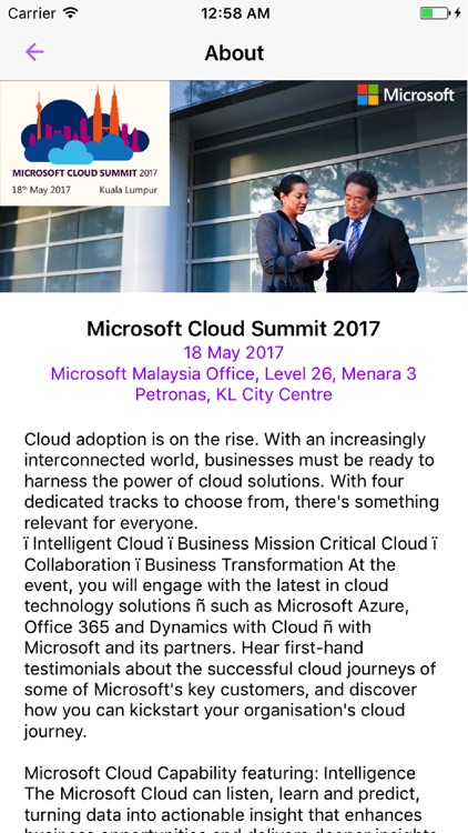 Microsoft Cloud Summit 2017