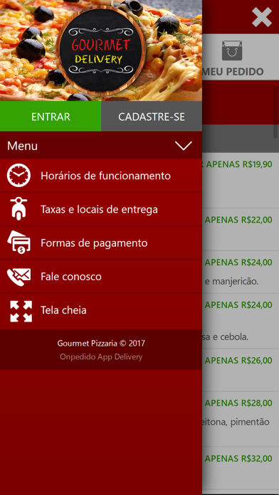 Screenshot #2 pour Gourmet Delivery