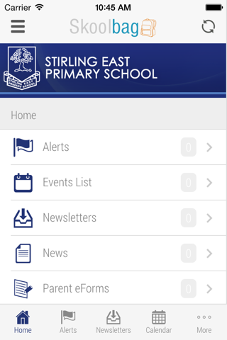 Stirling East Primary School - Skoolbag screenshot 2