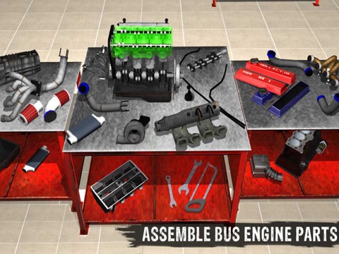 ビッグバスメカニックシミュレータ：修理エンジンのオーバーホール 3Dのおすすめ画像3