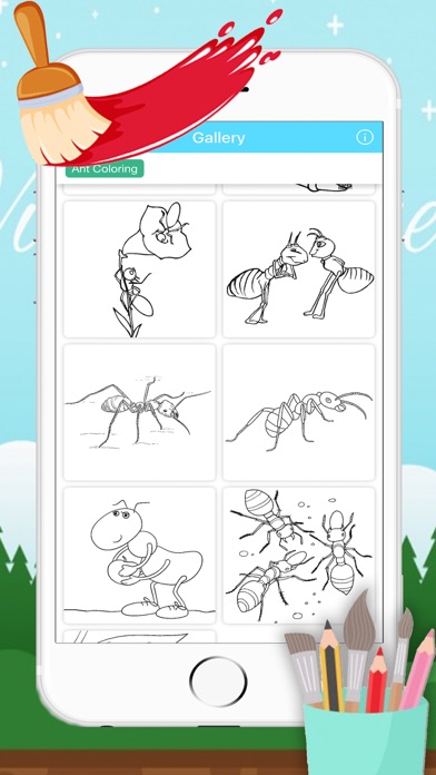 How to cancel & delete Ant Coloring Page Drawings Book for kids from iphone & ipad 2