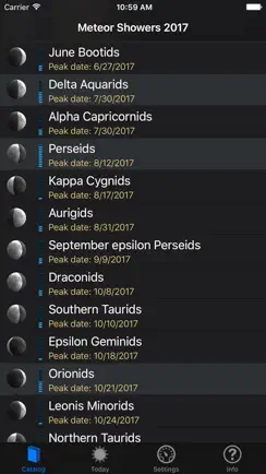 Meteor Shower Guide iPhone image 1